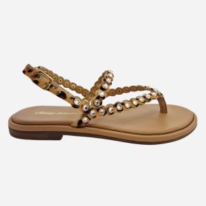 Bottega Artigiana Sandalo Infradito Maculato MICHELA1809