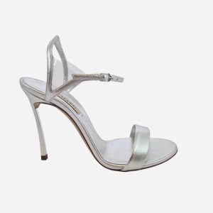Casadei Sandalo Argento PVC