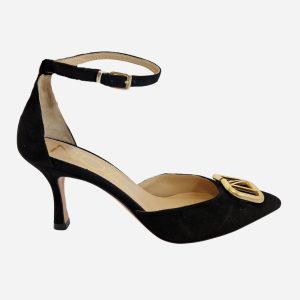 Noa Scarpa con Accessorio Camoscio Nero A711