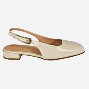 Franco Russo Slingback Naplak Beige1018S
