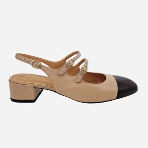 Franco Russo Chanelle Beige/Nero 1104S