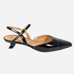 Franco Russo Slingback Nero 4009S