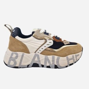 Voile Blanche Sneakers Beige/Nero CLUB 105