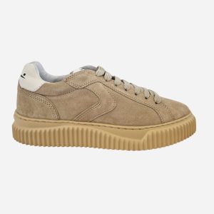 Voile Blanche Sneakers Camoscio LIPARI