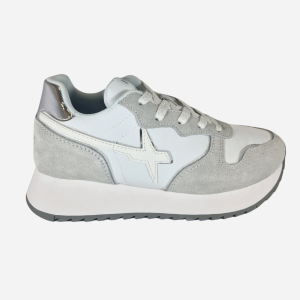 W6yz Wizz Sneakers Bianco/Argento JET-W
