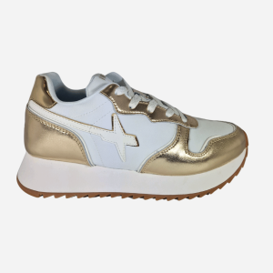 W6yz Wizz Sneakers Bianco/Oro JET-W