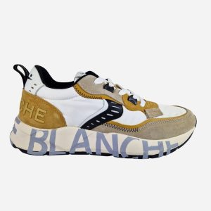 Voile Blanche Sneakers Beige Senape CLUB01