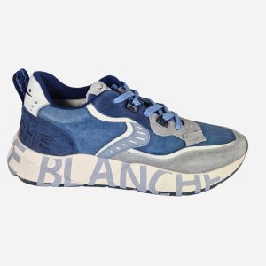 Voile Blanche Sneakers Grigio Blu CLUB01