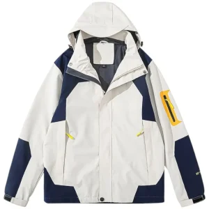 Giacca da trekking antipioggia traspirante