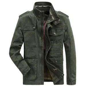 Field jacket verde militare