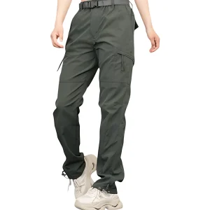 Pantaloni cargo trekking donna